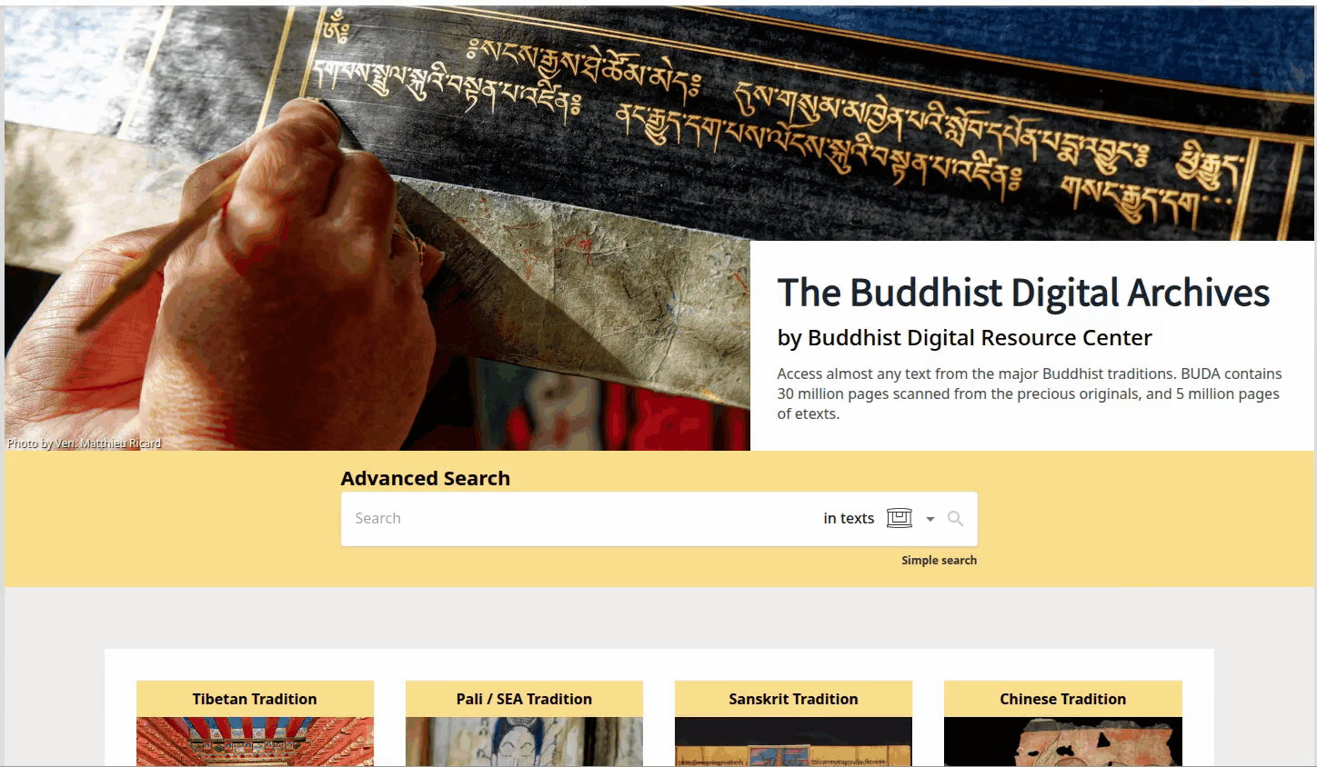 BUDA Buddhist Digital Archives